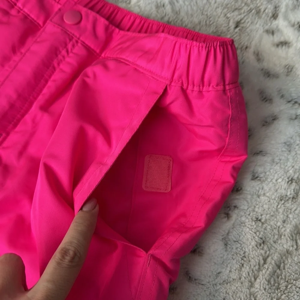 The Children’s Place hot pink puffer ski pants girls size 16 ski outdoor Barbie